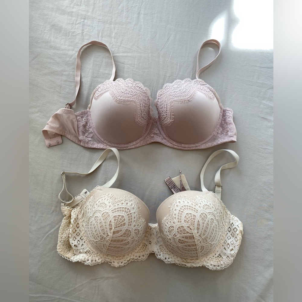 Victoria's Secret Lace Demi Bra Bundle